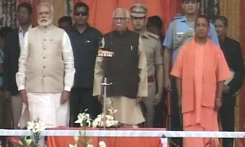 യോഗി ആദിത്യനാഥ് മന്ത്രിസഭ അധികാരമേറ്റു