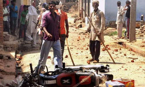 യുപിയില്‍ ദലിത് താക്കൂര്‍ സംഘര്‍ഷം 