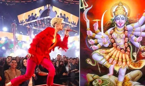 കാളിയുടെ ചിത്രം ഇന്‍സ്റ്റഗ്രാമിലിട്ട കാത്തി പെറിക്കെതിരെ ഇന്ത്യന്‍ ട്രോളര്‍മാര്‍