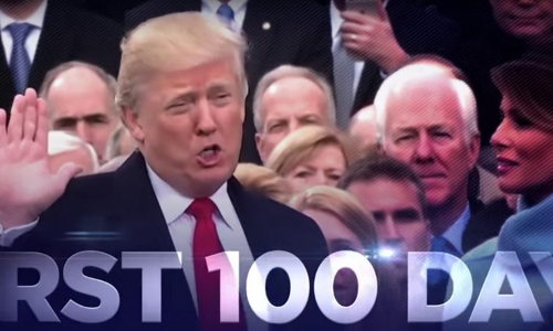 ട്രം​പിന്റെ ഭ​ര​ണ​നേ​ട്ട​ങ്ങ​ള്‍ പ്ര​ച​രി​പ്പി​ക്കു​ന്ന​തി​ന്​ 15 ലക്ഷം ഡോ​ള​റിന്റെ ടിവി പ​ര​സ്യം