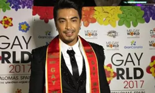 മിസ്റ്റര്‍ ഗേ വേള്‍ഡ് 2017 കിരീടം ജോണ്‍ റസ്പാഡോയ്ക്ക്