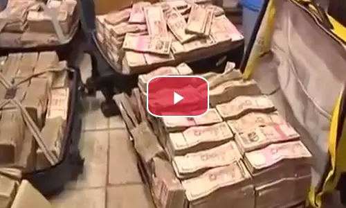 ബി.​ജെ.​പി നേ​താ​വി​ൽ​നി​ന്ന്​ 45 കോ​ടിയു​ടെ അ​സാ​ധു​നോ​ട്ടു​ക​ൾ പിടികൂടി