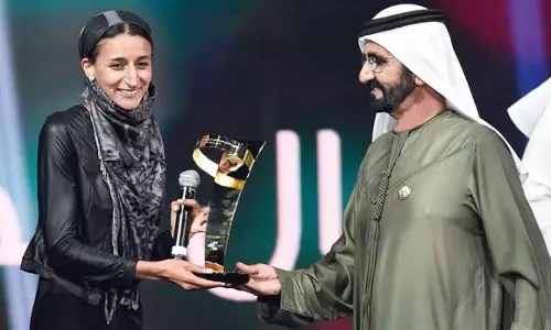 അറബ് ഹോപ്പ്മേക്കര്‍ പുരസ്കാരം  ജീവകാരുണ്യപ്രര്‍ത്തക നവാല്‍ അല്‍ സൂഫിക്ക്