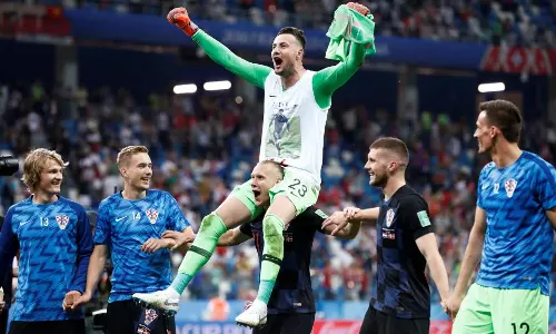 ക്രൊയേഷ്യന്‍ ഗോള്‍കീപ്പറുടെ തകര്‍പ്പന്‍ പ്രകടനം ഇടംപിടിച്ചത് റെക്കോര്‍ഡ് ബുക്കില്‍ 