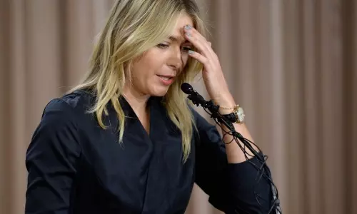 ഷറപ്പോവ; ഫ്രഞ്ച് ഓപ്പണിന്റെ നഷ്ടം