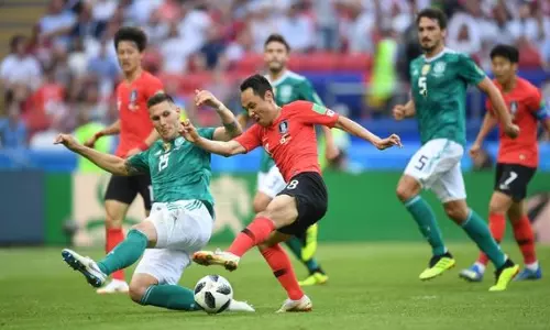 റഷ്യന് ലോകകപ്പില് നിന്ന് ജര്മ്മനി പുറത്ത്; മെക്സിക്കോയും സ്വീഡനും പ്രീക്വാര്ട്ടറില് റഷ്യന് ലോകകപ്പില് നിന്ന് ജര്മ്മനി പുറത്ത്; മെക്സിക്കോയും സ്വീഡനും പ്രീക്വാര്ട്ടറില്