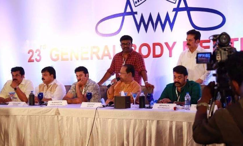 അമ്മയുടെ ഭാരവാഹികള്‍ ഇന്ന് ചുമതലയേല്‍ക്കും; മാധ്യമങ്ങള്‍ക്ക് വിലക്ക്