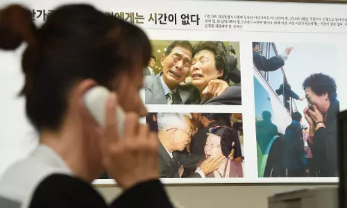 കൊറിയന്‍ യുദ്ധം വേര്‍പിരിച്ച കുടുംബങ്ങള്‍ ഒരുമിക്കുന്നു