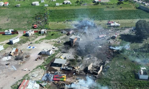 മെക്സിക്കോയില്‍ പടക്ക നിര്‍മാണ ശാലയില്‍ സ്ഫോടനം; 50 മരണം