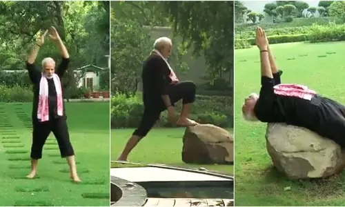 മോദിയുടെ ‘’ഫിറ്റ്നസ് ചലഞ്ചി’’ന് ചെലവ് 35 ലക്ഷം