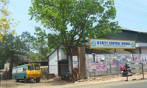 സ്ഥലം കൈമാറണം: കെ.എസ്.ആര്‍.ടി.സിയുടെ ഏറ്റവും വലിയ വര്‍ക്ക് ഷോപ്പ് പൂട്ടേണ്ടിവരുമെന്ന് ആശങ്ക