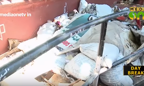 മാലിന്യക്കൂമ്പാരമായി അനന്തപുരിയിലെ നടപ്പാതകള്‍  