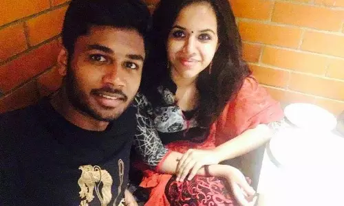 പ്രണയം വെളിപ്പെടുത്തി സഞ്ജു വി സാംസണ്‍