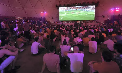 ഒരുമാസം നീണ്ട ലോകകപ്പ് ഒത്തുചേരലിനോട് വിടപറഞ്ഞ് പ്രവാസികൾ