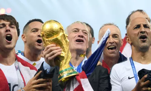 ദെഷാംപ്‌സിന് ഇരട്ടിമധുരമായി ലോകകപ്പ്