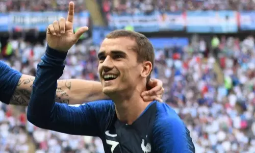 കളം നിറഞ്ഞ് കളിച്ച അന്റോയിന്‍ ഗ്രീസ്മാന്‍