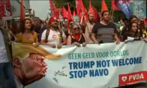 നാറ്റോ ഉച്ചകോടിക്കും അമേരിക്കുമെതിരെ ഗ്രീസില്‍ വ്യാപക പ്രതിഷേധം 