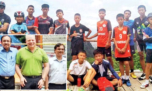 ഇവരാണ്, തായ്‍ലന്‍ഡിലെ ഗുഹയില്‍ കുടുങ്ങിയ കുട്ടികളെ രക്ഷിക്കാന്‍ കൈമെയ്യ് മറന്ന് പ്രയത്നിച്ച ഇന്ത്യക്കാര്‍