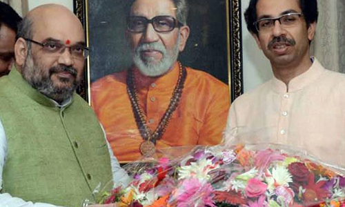 ശിവസേനയുമായി സഖ്യം വേണ്ട; ബി.ജെ.പി നേതാക്കളോട് അമിത് ഷാ 