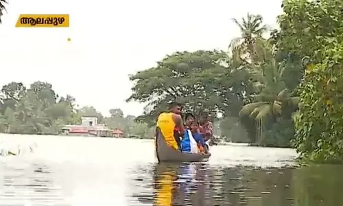 ആലപ്പുഴയില്‍ മഴ കുറഞ്ഞു; ദുരിതാശ്വാസ പ്രവര്‍ത്തനങ്ങള്‍ കാര്യക്ഷമം