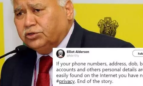 ആധാര് സുരക്ഷിതമല്ലെന്ന് തെളിയിക്കാന് വെല്ലുവിളിച്ച ട്രായ് ചെയര്മാന്റെ വ്യക്തിവിവരങ്ങള് പുറത്തുവിട്ട് ഹാക്കര്മാര് ആധാര് സുരക്ഷിതമല്ലെന്ന് തെളിയിക്കാന് വെല്ലുവിളിച്ച ട്രായ് ചെയര്മാന്റെ വ്യക്തിവിവരങ്ങള് പുറത്തുവിട്ട് ഹാക്കര്മാര്