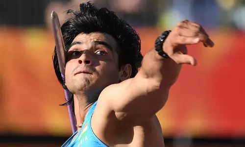 ഏഷ്യാഡിന് മുമ്പ് സുവര്ണ്ണ കുതിപ്പുമായി നീരജ് ചോപ്ര ഏഷ്യാഡിന് മുമ്പ് സുവര്ണ്ണ കുതിപ്പുമായി നീരജ് ചോപ്ര