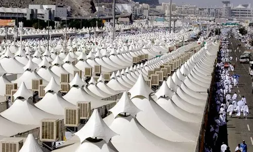 മിനാ തണുപ്പിക്കാന്‍ കൃത്രിമ മഴ