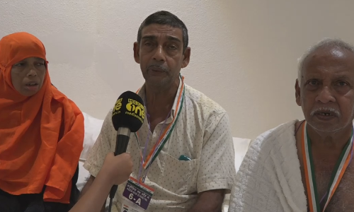 മലയാളി ഹാജിമാര്‍ ഉംറ നിര്‍വഹിച്ച സന്തോഷത്തില്‍