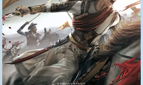 റാണി ലക്ഷ്മി ഭായ് ആയി കങ്കണ; ഫസ്റ്റ് ലുക്ക് പോസ്റ്റർ പുറത്ത്