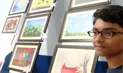 പത്താംക്ലാസുകാരന്‍ ലബീബ് നിറം നല്‍കുന്ന ജീവിതങ്ങള്‍