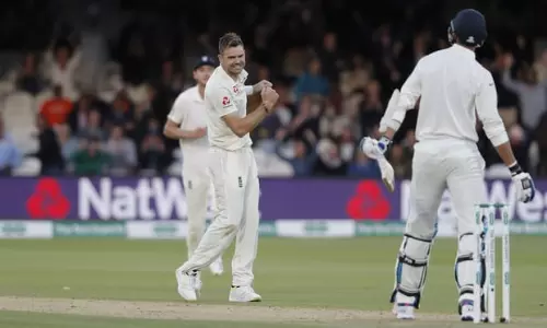 ലോര്‍ഡ്സ് ടെസ്റ്റ്; ഇന്ത്യ 107 റൺസിന് പുറത്ത്