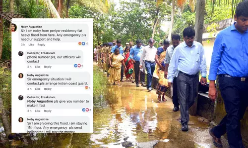 പ്രളയത്തിനിടെ കലക്ടറെ ട്രോളിയ യുവതിക്കെതിരെ സോഷ്യല്‍മീഡിയയില്‍ രൂക്ഷ വിമര്‍ശം