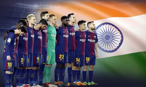 പ്രളയദുരന്തത്തിലായ കേരളത്തിന് പിന്തുണയുമായി ബാഴ്‌സലോണ