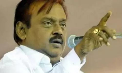 ഡിഎംഡികെ നേതാവ് വിജയകാന്ത് ആശുപത്രിയില്‍