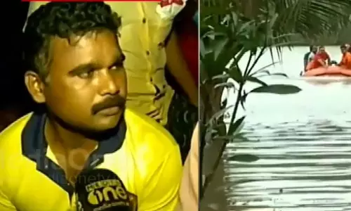 കുത്തിയത്തോടില്‍ ഫയര്‍ഫോഴ്സിന്‍റെ  സാഹസിക രക്ഷാപ്രവര്‍ത്തനം