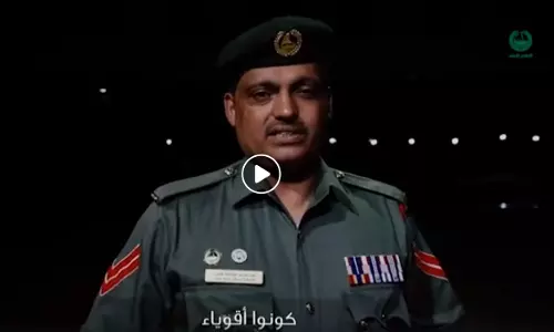 “കൈ വിടരുത്...നിങ്ങളുടെ കൂടെ ഞങ്ങളുണ്ട്” കേരളത്തോട്  ദുബൈ പൊലീസിന്റെ വിഡിയോ സന്ദേശം 
