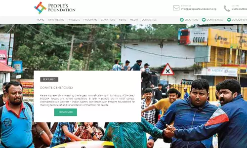 പ്രവാസികളുടെ 50 ടണ്‍ സാമഗ്രികള്‍ പീപ്പിള്‍സ് ഫൗണ്ടേഷന്‍ വിതരണം ചെയ്യും 