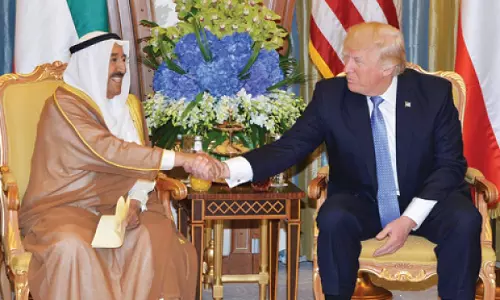 കുവൈത്ത് അമീറും ട്രംപുമായുള്ള കൂടിക്കാഴ്ച ബുധനാഴ്ച; പ്രതീക്ഷയോടെ അറബ് ലോകം