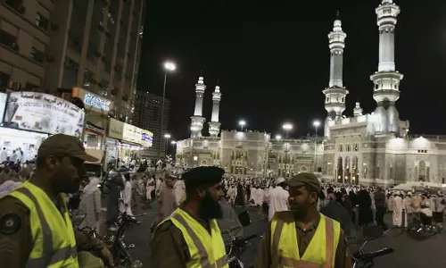 ഹജ്ജിന് പിന്‍താങ്ങായി സുരക്ഷ വിഭാഗം