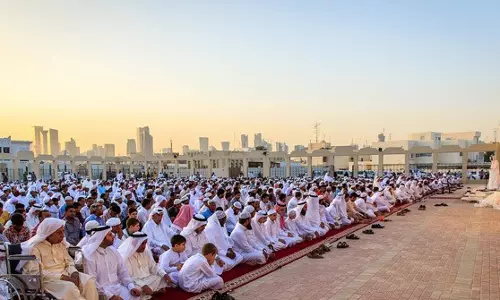 പ്രളയബാധിതർക്കായുള്ള പ്രാർത്ഥനകളുമായി ഖത്തറിലെ പ്രവാസികളുടെ വലിയപെരുന്നാള്‍ ആഘോഷം
