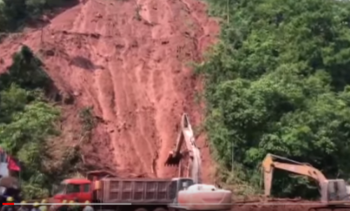 ചൈനയില്‍ ടണല്‍ നിര്‍മാണ സ്ഥലത്ത് മണ്ണിടിച്ചില്‍; 4 മരണം