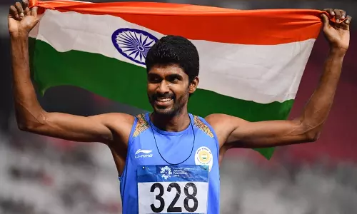 അത്ലറ്റിക്സില് ഇന്ത്യന് ഭാവി ശോഭനം, ജിന്സണ് ജോണ്സണെ അഭിനന്ദിച്ച് സച്ചിന് അത്ലറ്റിക്സില് ഇന്ത്യന് ഭാവി ശോഭനം, ജിന്സണ് ജോണ്സണെ അഭിനന്ദിച്ച് സച്ചിന്