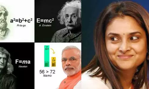 ‘ലോകത്തെ മാറ്റിമറിച്ച സമവാക്യങ്ങള്‍’; ബി.ജെപിയെ ട്രോളി ദിവ്യ സ്പന്ദന 