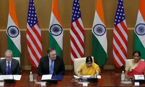ഇന്ത്യയും അമേരിക്കയും സൈനിക കരാറില്‍ ഒപ്പിട്ടു