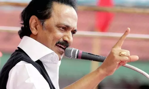 ‘മോദി സര്ക്കാരിനെ ഒരു പാഠം പഠിപ്പിക്കണം’ ആദ്യ പ്രസംഗത്തില് തന്നെ കേന്ദ്ര സര്ക്കാരിനെ കടന്നാക്രമിച്ച് എം.കെ സ്റ്റാലിന് ‘മോദി സര്ക്കാരിനെ ഒരു പാഠം പഠിപ്പിക്കണം’ ആദ്യ പ്രസംഗത്തില് തന്നെ കേന്ദ്ര സര്ക്കാരിനെ കടന്നാക്രമിച്ച് എം.കെ സ്റ്റാലിന്