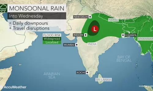 ഉത്തരേന്ത്യയില്‍ കനത്തമഴ