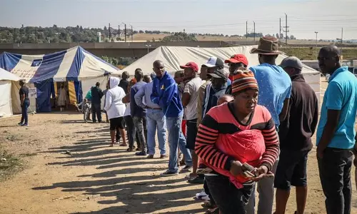 ദക്ഷിണാഫ്രിക്കയിലെ പൊതു തെരഞ്ഞെടുപ്പ് വോട്ടിങ് അവസാനിച്ചു 