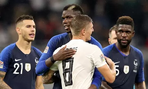 നാഷന്‍സ് ലീഗ്:  ഫ്രാന്‍സ് - ജര്‍മനി മത്സരം സമനിലയില്‍