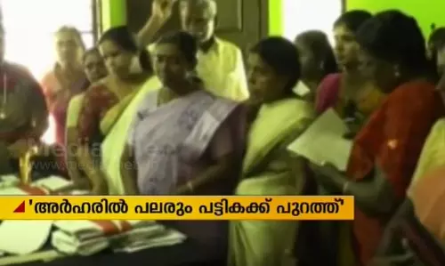 പ്രളയാനന്തര ധനസഹായം: അര്‍ഹരെ ഒഴിവാക്കി, ഇഷ്ടക്കാരെ തിരുകി കയറ്റി