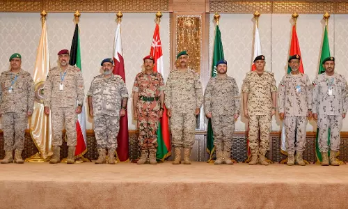 ഭിന്നിപ്പിനിടയിലും ശ്രദ്ധേയമായി ജി.സി.സി. സൈനിക മേധാവികളുടെ കൂടിക്കാഴ്ച്ച ഭിന്നിപ്പിനിടയിലും ശ്രദ്ധേയമായി ജി.സി.സി. സൈനിക മേധാവികളുടെ കൂടിക്കാഴ്ച്ച